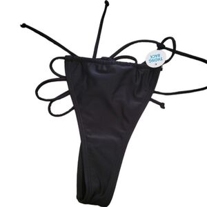 Betty Jade Swim Thong Bikini Bottom Size Large